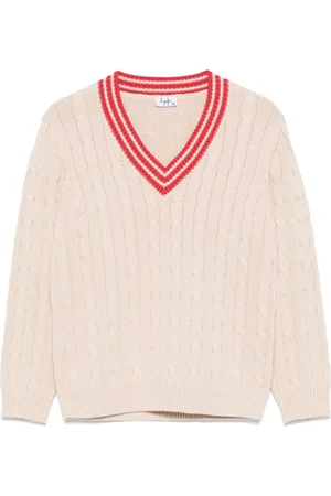 Il gufo Kabelstrikket sweater