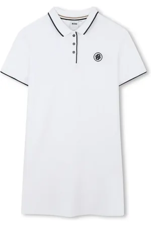 HUGO BOSS Kjole med broderet logo