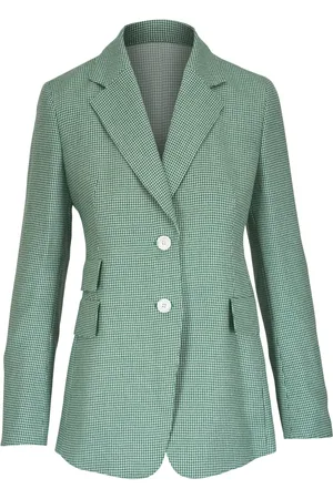 AKRIS Blazer med ternet mønster