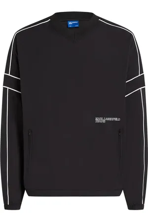 Karl Lagerfeld Sweatshirt med V-hals