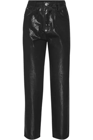 Philipp Plein Bukser med belagt finish