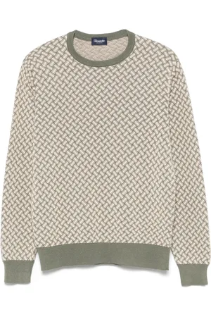 DRUMOHR Sweater med intarsia-mønster