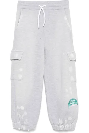 Msgm Joggingbukser med slitageeffekt