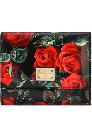 Dolce & Gabbana Pung med Dauphine Rose-tryk