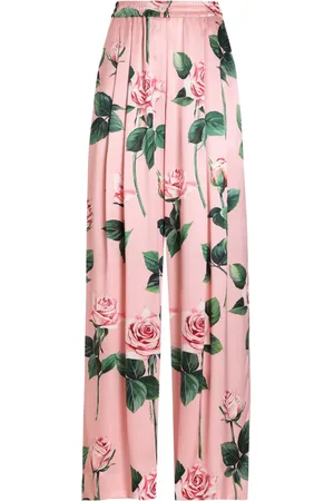 Dolce & Gabbana Bukser med rosetryk
