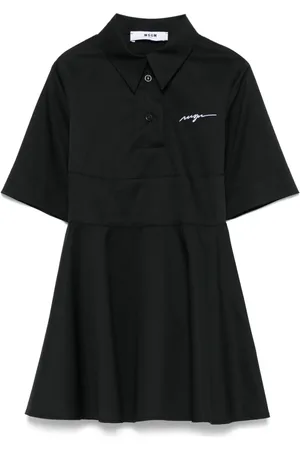 Msgm Kjole med broderet logo