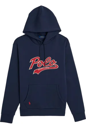 Ralph Lauren Hættetrøje i dobbelt strik med logo