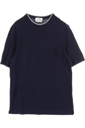 Hermès T-shirt med broderet logo fra 2010