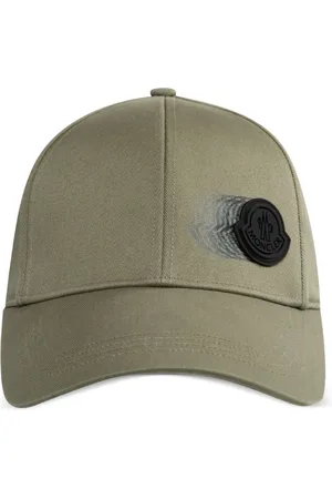 Moncler Baseballkasket med logoapplikation