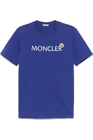 Moncler T-shirt med flock-logo