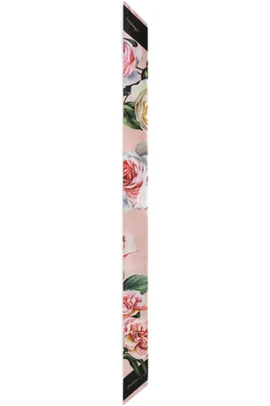 Dolce & Gabbana Hovedtørklæde med blomstertryk