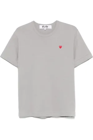 Comme des Garçons T-shirt med logo-applikation