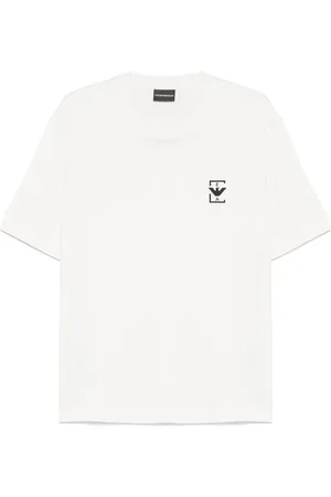 Emporio Armani T-shirt med ørneapplikation