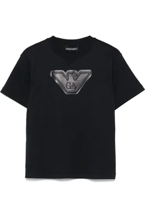 Emporio Armani T-shirt med logostempel