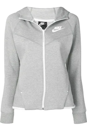 Nike Tech Windrunner-hættetrøje med lynlås