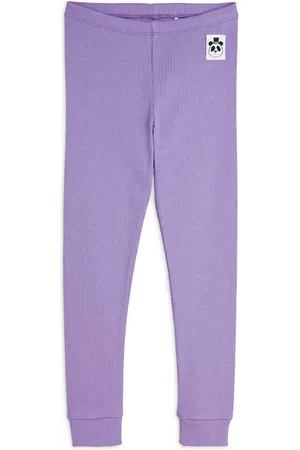 Mini Rodini Ribstrikkede leggings