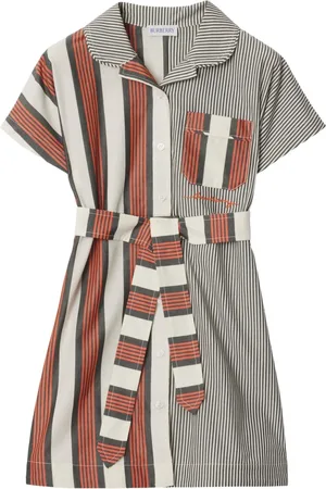 Burberry Stribet skjortekjole