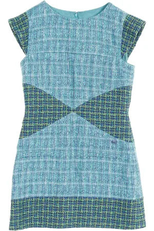 CHANEL Kjole i tweed fra 1986-1988