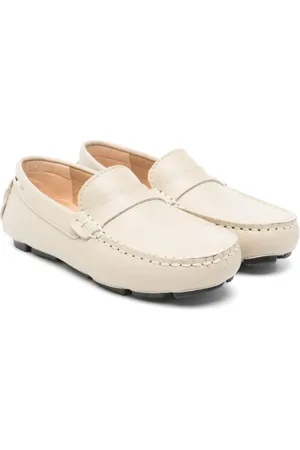 HUGO BOSS Loafers med præget logo