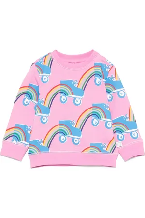 Stella McCartney Joggingbukser med Rollerskate Rainbow-tryk