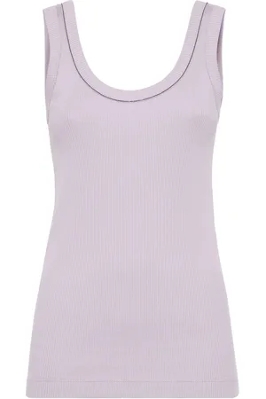 Brunello Cucinelli Ribbet tanktop