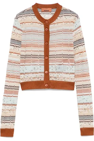 Missoni Cardigan med lurex-detalje