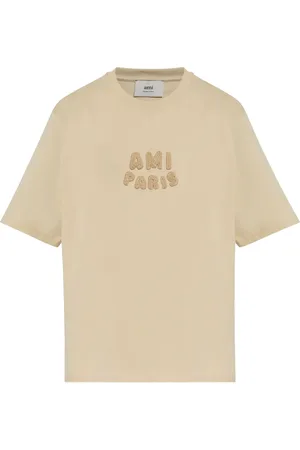 Ami T-shirt med logobroderi
