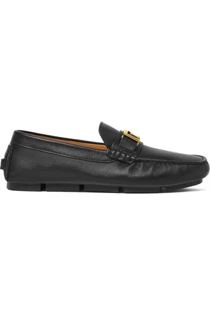VERSACE Greca loafers
