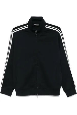 Emporio Armani Træningsjakke med stribedetalje