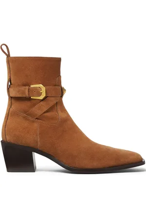 VERSACE 70 mm Angelo Chelsea støvler i ruskind