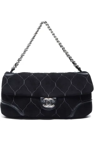 CHANEL Skuldertaske i ruskind fra 2008-2009