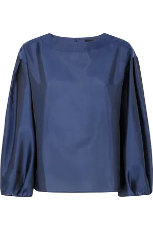 Emporio Armani Bluse med lange ærmer
