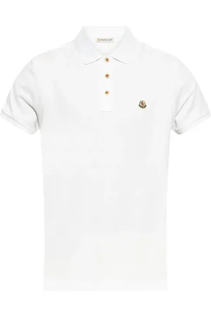 Moncler Polo med logoapplikation