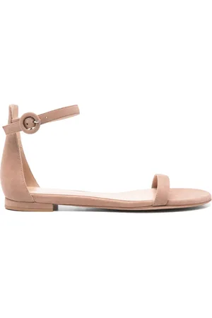 Gianvito Rossi Sandaler i ruskind
