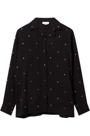 Stella McCartney Skjorte med krystaludsmykning