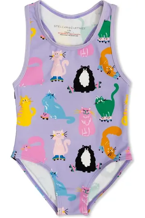 Stella McCartney Badedragt med kattetryk
