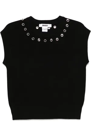 DKNY Vest med huldetalje