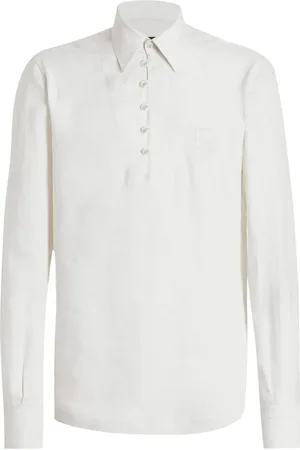 Dolce & Gabbana Skjorte med broderet logo