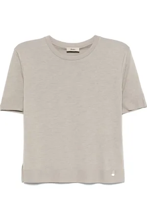 HERNO Finstrikket T-shirt
