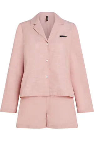 Karl Lagerfeld Pyjamassæt med logoapplikation