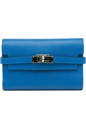 Hermès Lang medium Epsom Kelly Depliant pung fra 2019