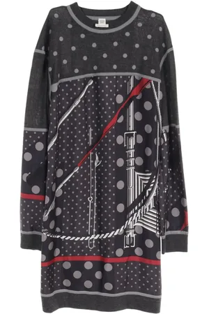 Hermès Clic Clac A Pois kjole fra 2010