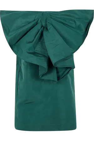 Nº21 Kjole med oversize sløjfe