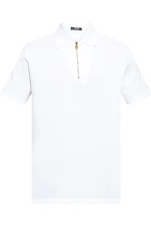 VERSACE Medusa polo med lynlås