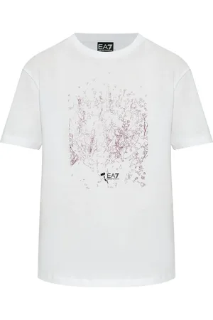 EA7 T-shirt med logotryk