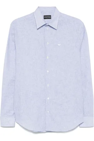 Emporio Armani Stribet skjorte