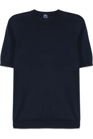 FEDELI Finstrikket T-shirt