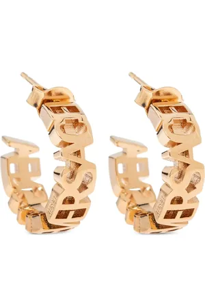 VERSACE Hoop-ørering med logo-bogstaver