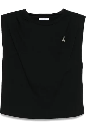Patrizia Pepe T-shirt med logoplade