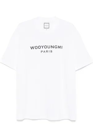 WOOYOUNGMI T-shirt med logotryk